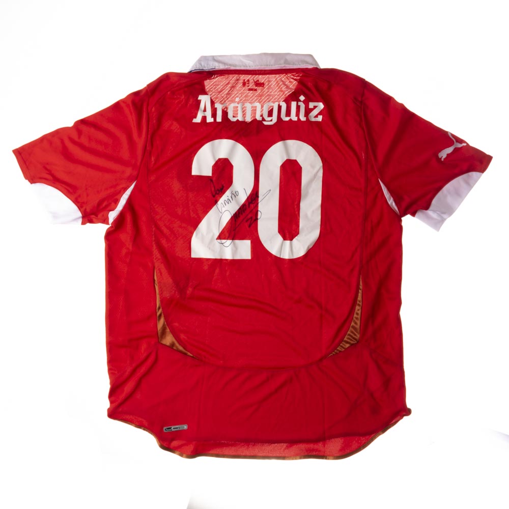 Camisa Chile autografada Aranguiz - Imagem 2