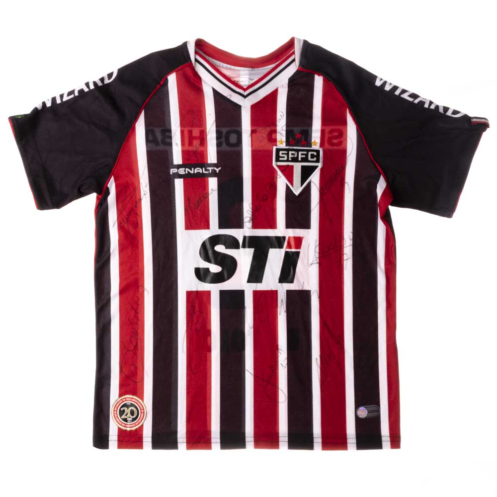 Camisa São Paulo autografada elenco