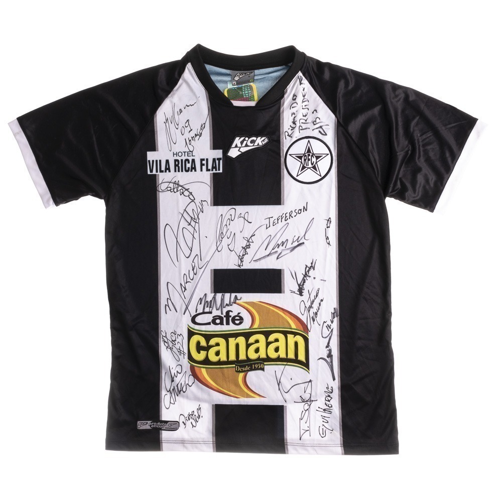 Camisa Resende (RJ) 2016 autografada elenco