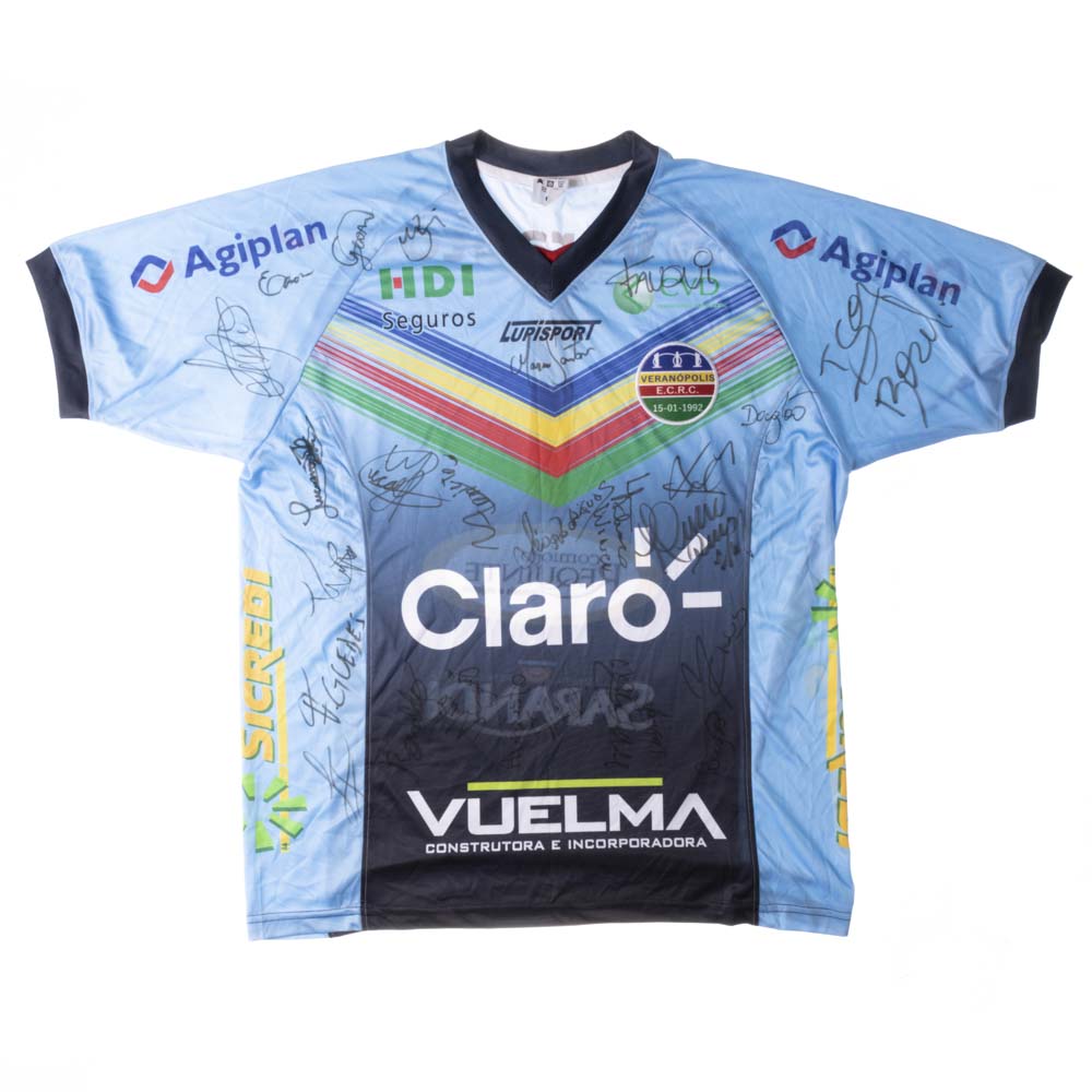 Camisa Veranópolis (RS) autografada elenco