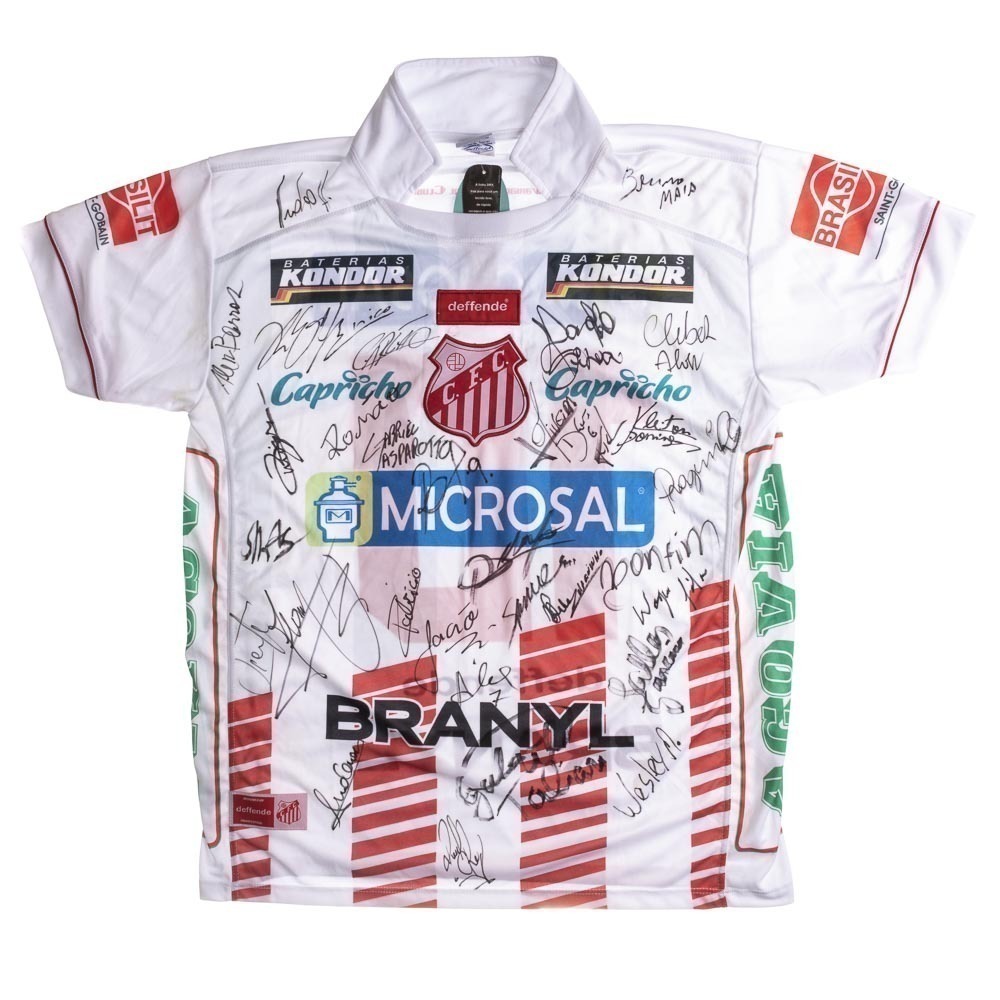 Camisa Capivariano (SP) 2015 autografada elenco