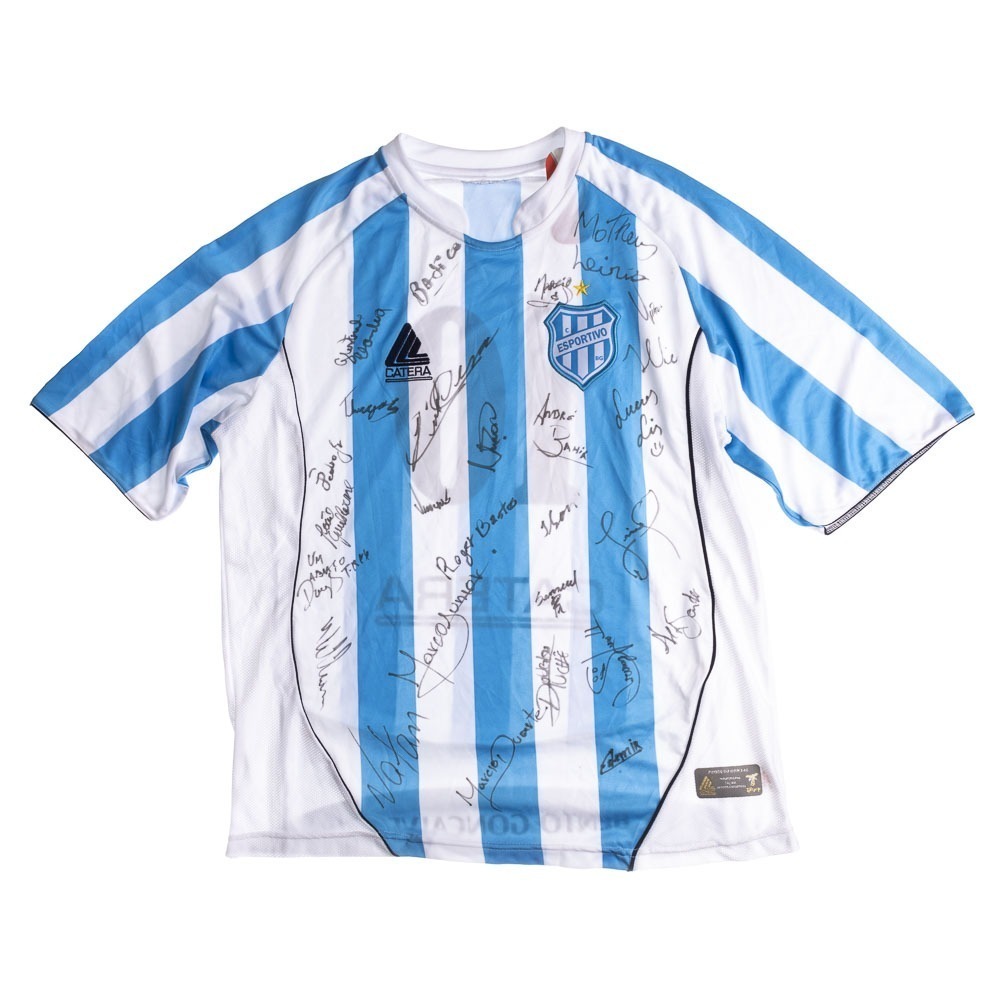 Camisa Esportivo Bento Gonçalves (RS) autografada elenco