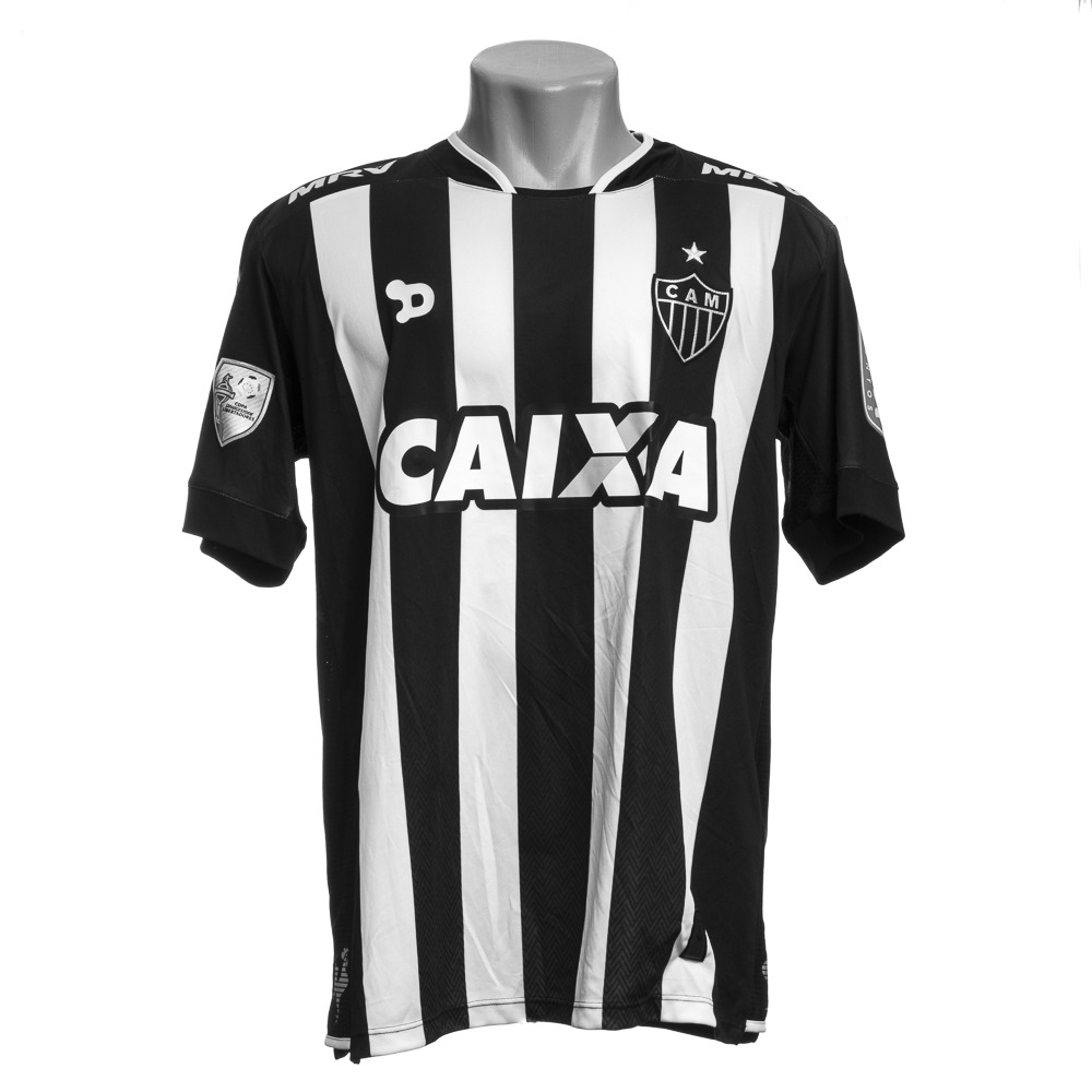 Camisa Dryworld 2016 Atlético autografada Robinho