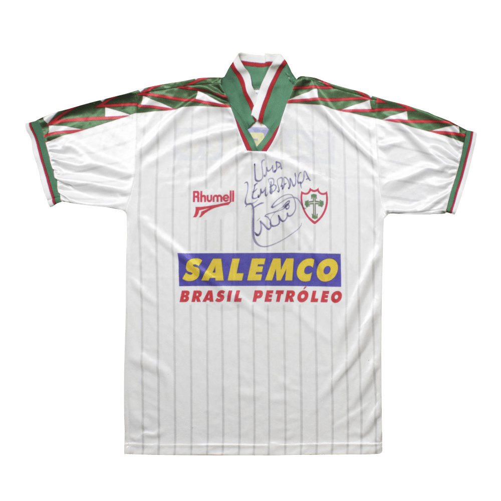 Camisa Portuguesa autografada Evair