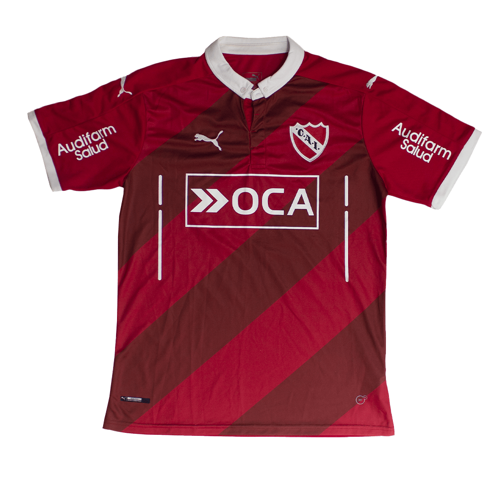 Camisa Club Atlético Independiente autografada pelo Victor Cuesta