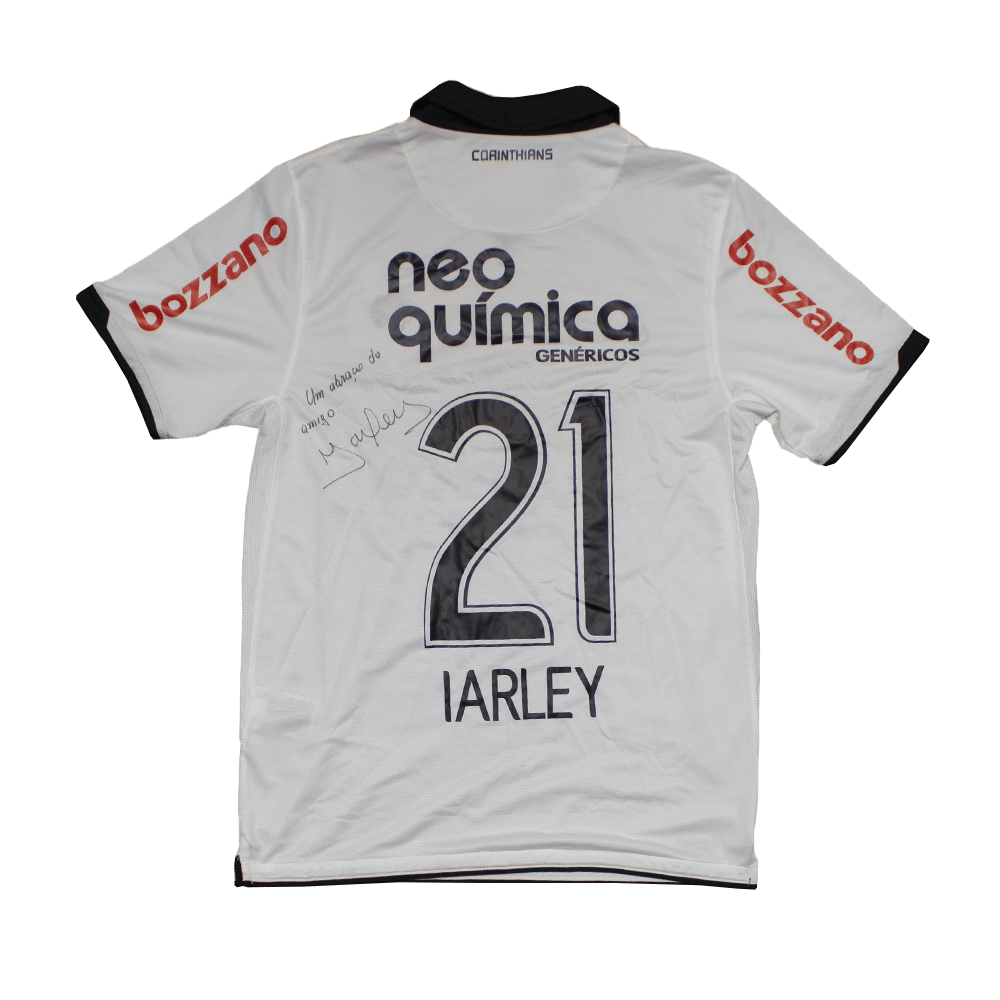 Camisa Corinthians autografada pelo Yarley