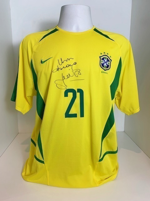 Camisa Seleção Brasileira 2002 - Luizão