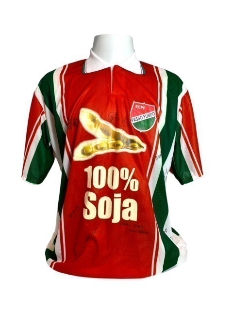 Camisa Passo Fundo autografada pelo elenco