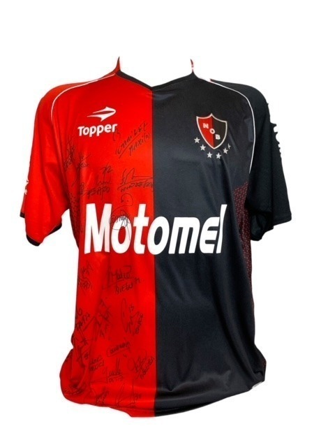 Camisa Newells Old Boys - ARG 2010 autografada pelo elenco