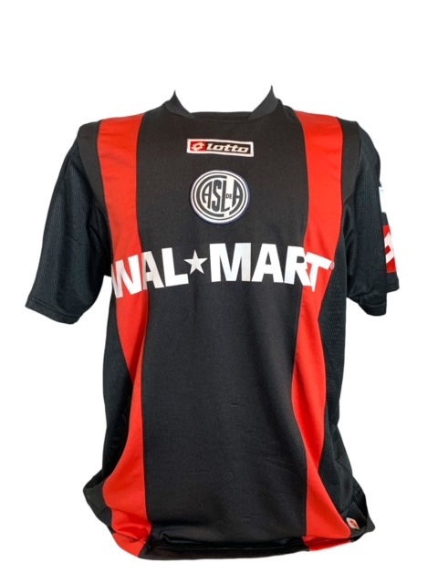 Camisa San Lorenzo 2008 autografada pelo Dalessandro
