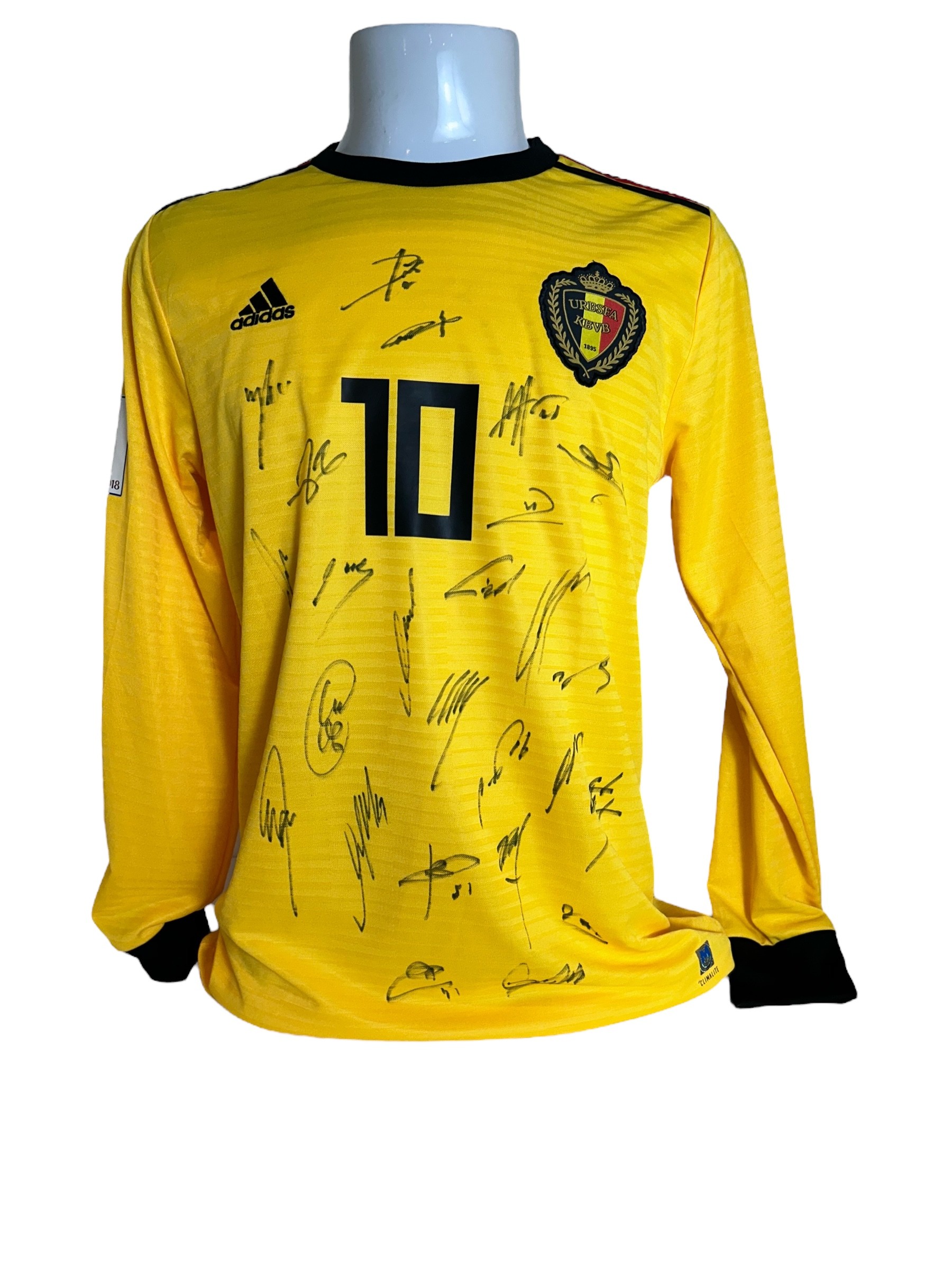 CAMISA BELGICA 2018 - ELENCO